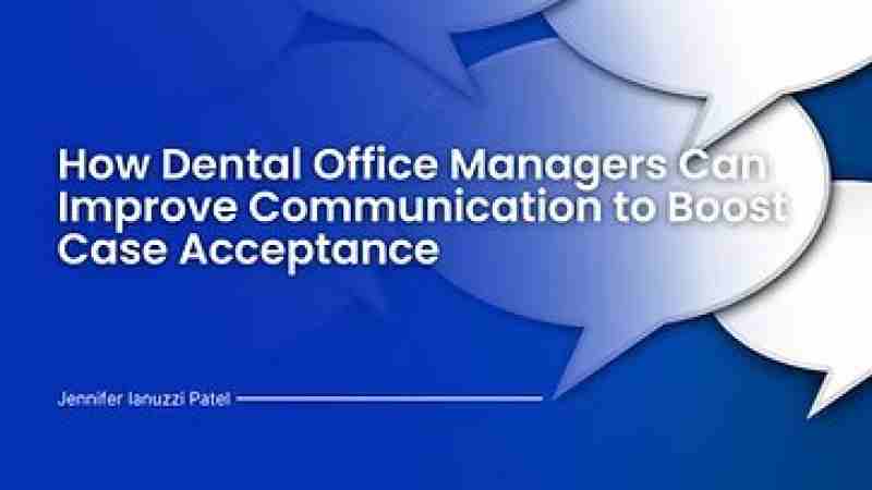 Dental Office Manager Certification photo
